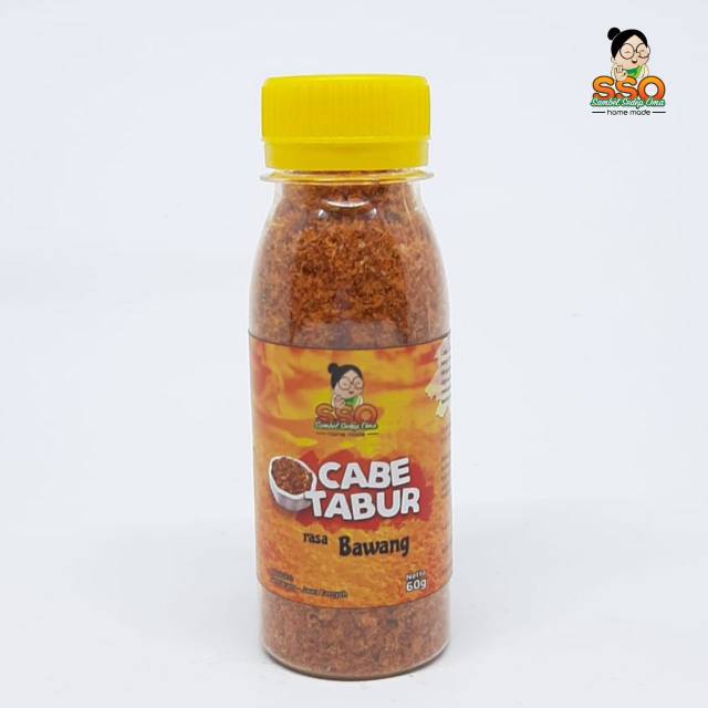

SSO Cabe Tabur pedas rasa BAWANG ( lv 5 ) - non msg, non pengawet