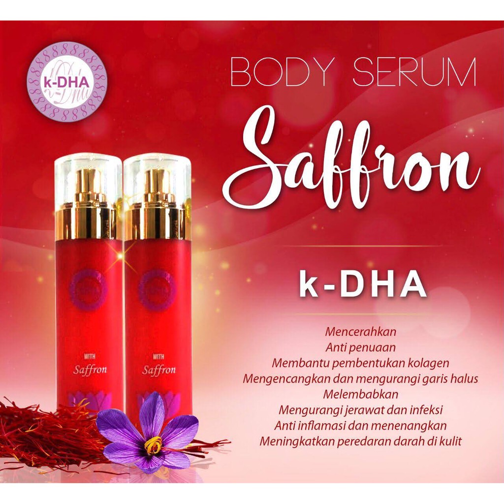 K-DHA Body Serum Spray Saffron