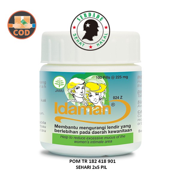 Borobudur Herbal Kesehatan Seksual - Idaman 100 Pil - Memelihara Kesehatan Daerah Kewanitaan