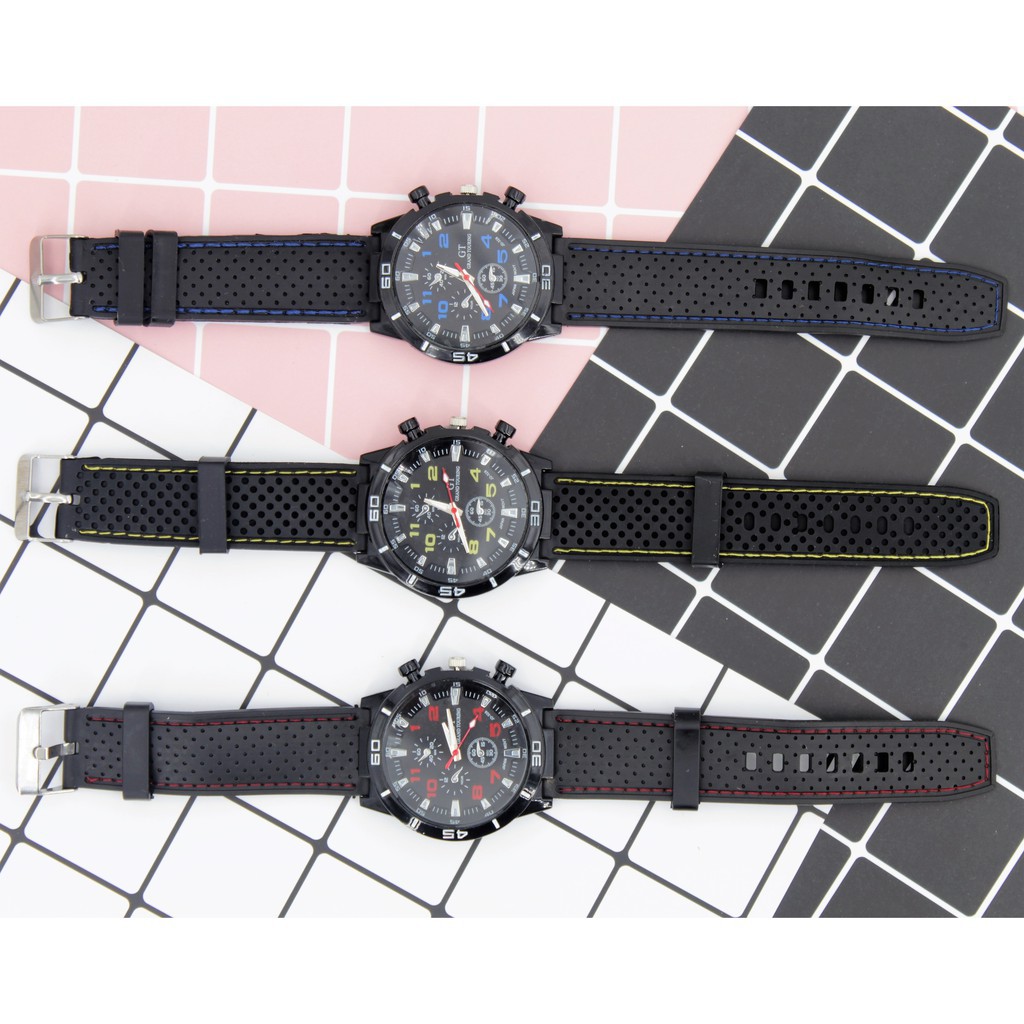 DEJI - Jam Tangan Sport Pria / Arloji / Jam Analog / Jam Fashion / Jam Import Batam