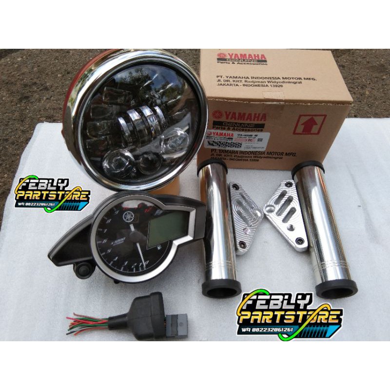 BATOK CB125 MODEL ORI SET DAYMAKER 5,7INCH 16LED IMPORT SPEEDOMETER SPIDO SPEDO ASSY VIXION NEW NVL 