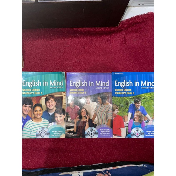 

ENGLISH IN MIND STUDEN'T BOOK LEVEL 3,4,5