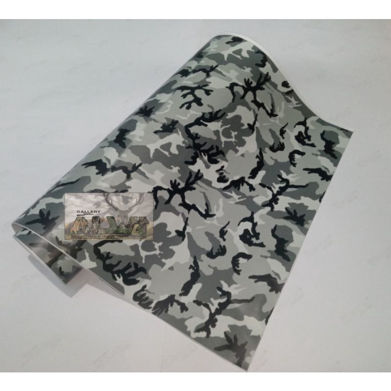 Stiker camo 50x50cm Army White