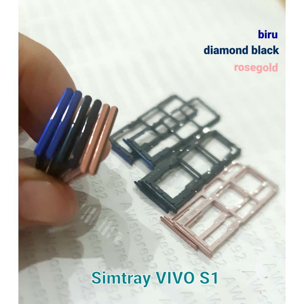 Slot Tempat Dudukan Kartu Simcard VIVO S 1 Sim Card Lock Simtray Sim Tray VIVO S1