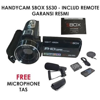 Handycam Sbox 24Mp Full HD With Microphone Sbox S530