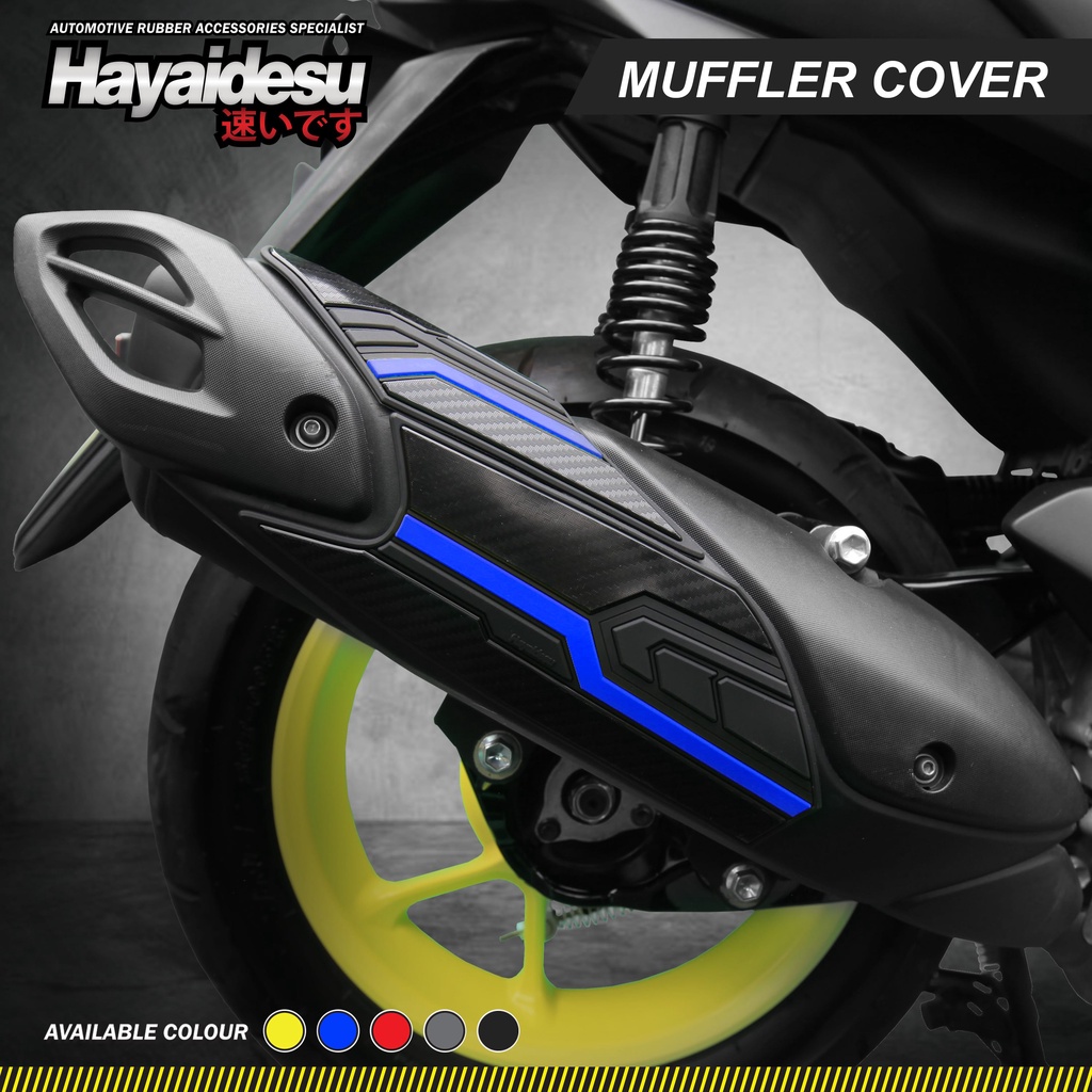 Muffler Cover Hayaidesu New aerox