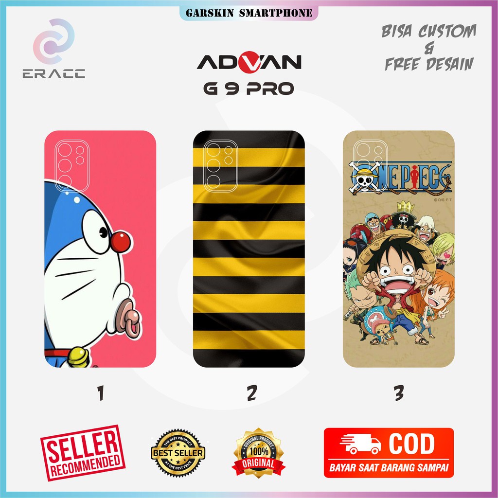 garskin hp advan g9 pro bisa custom