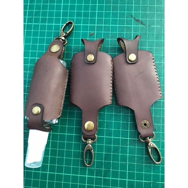 

leather hand sanitizer cover/cover gantungan hand sanitizer 50-60 ml