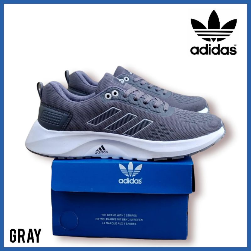 SEPATU ADIDAS PRIA WANITA UNISEX / SEPATU OLAHRAGA COWOK CEWEK / SNEAKERS ADIDAS RUNNING LARI SENAM GYM / SEPATU SEKOLAH KULIAH MEJENG