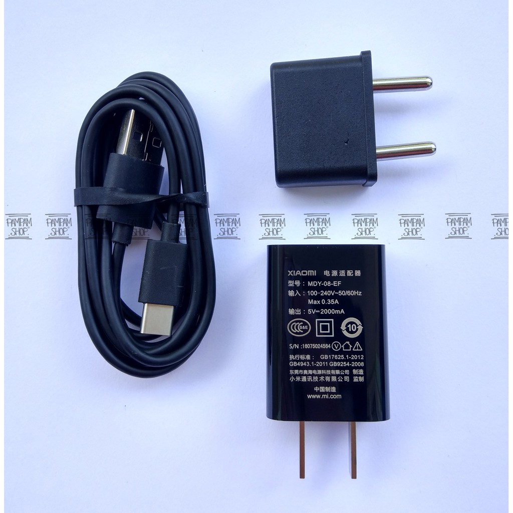 Travel Charger Casan XiaoMi Type C Mi5 Mi5S Plus Original 100% 2A | Xiao Mi, Mi 5, Tipe C