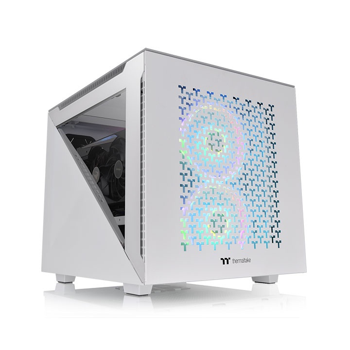 Thermaltake Casing Divider 200 TG Air Snow Micro Chassis -White
