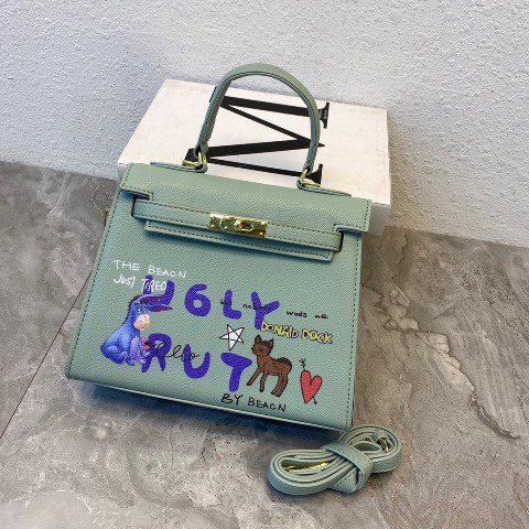 BJ64718 - BLACK/BROWN/GREEN/KHAKI/WHITE/YELLOW - TAS SLEMPANG JINJING TOTEBAG HANDBAG TAS WANITA FASHION IMPORT MODIS ELEGAN TERMURAH TERLARIS TERBARU BAGSTORE JAKARTA TAS BATAM ZCJ4718