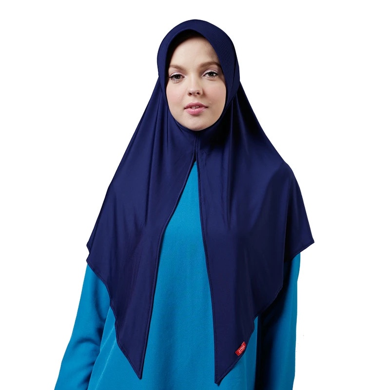 JILBAB ZOYA KERUDUNG BERGO ALIA HL CASUAL BELAH TENGAH POLOS