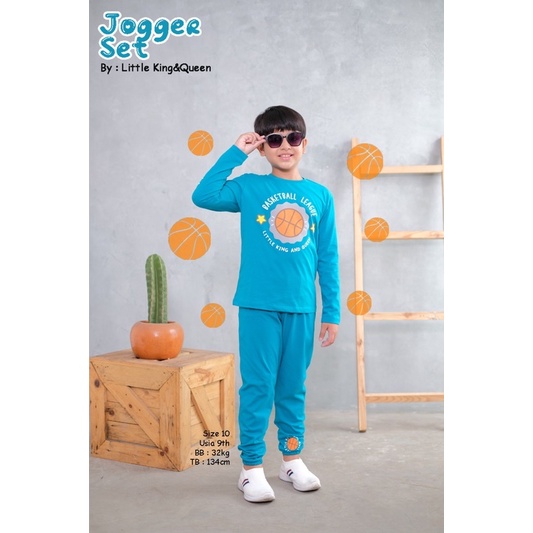 Setelan Joger Sporty Little King