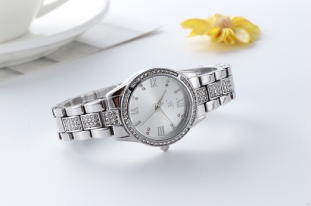 Jam Tangan Wanita Stainless Jims Honey 8120 Women Watch Import Branded / Jam Tangan Murah