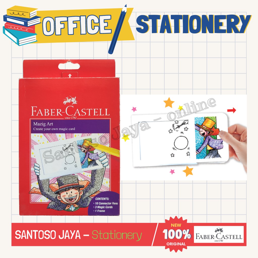 

Mazig Art FABER CASTELL - Connector Pen with Magic Card