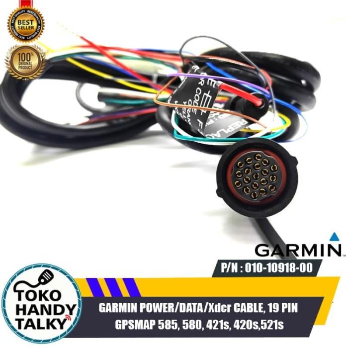 GARMIN POWER DATA Xdcr CABLE 19 PIN GPSMAP 585 580 421s 420s 521s