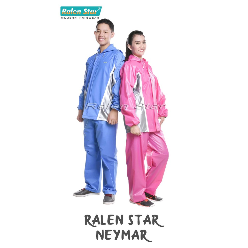 Jas Hujan Dewasa Ronaldo Ralen Star RS 66002 Unisex Baju + Celana Ralenstar Raincoat