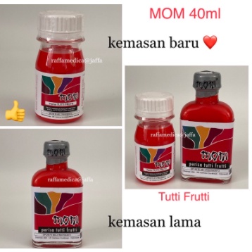 

BISA COD Perisa tutty fruity merk MOM perasa Tutty Fruity untuk es permen karet