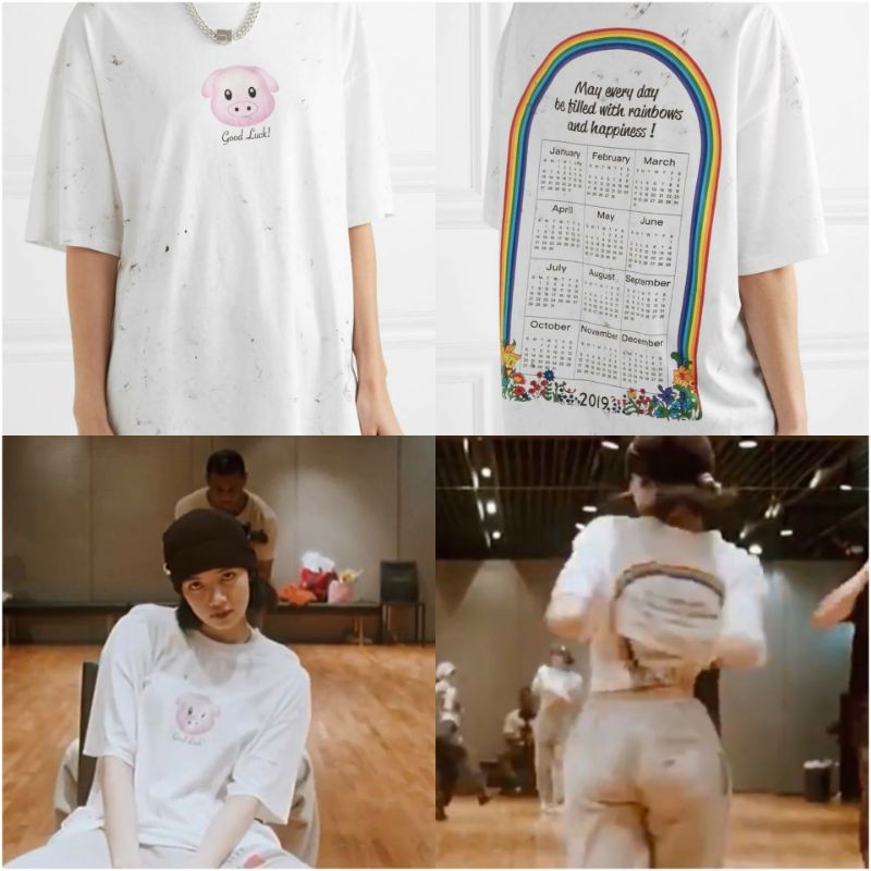 Lisa Blackpink T-shirt Rainbow Shirt