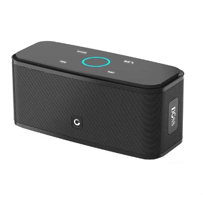 DOSS SoundBox XL - Speaker Bluetooth Portabel 32W, Biru/Merah/Putih, 10 Jam Baterai