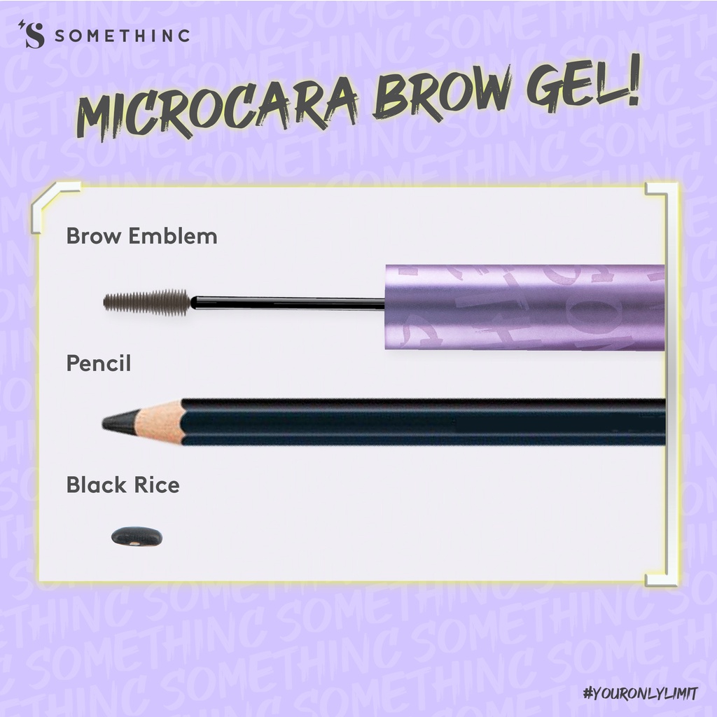 SOMETHINC BROW EMBLEM MICROCARA BROW GEL WATERPROOF