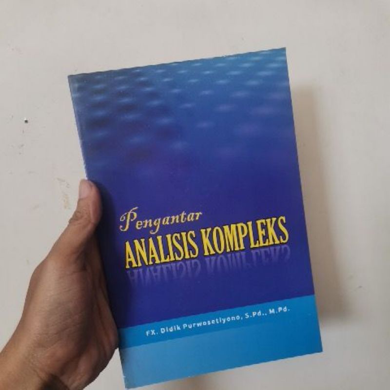 

Buku pengantar analisis kompleks