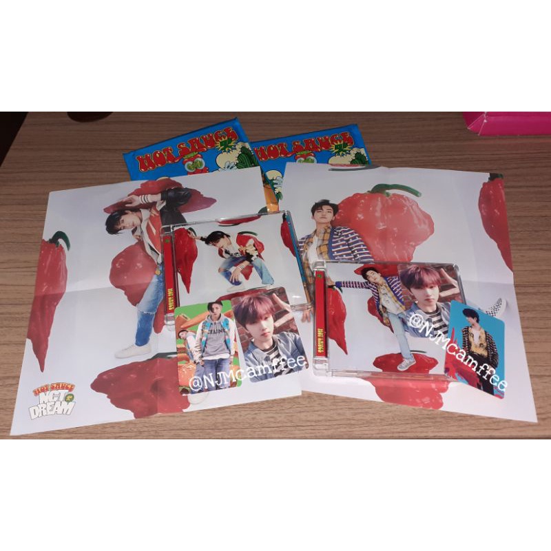 Beli Unsealed Nct Dream Hot Sauce Jewel Case Ver Cover Jeno Pc Ar Clip Renjun Pc Ar Selca Jisung Seetracker Indonesia