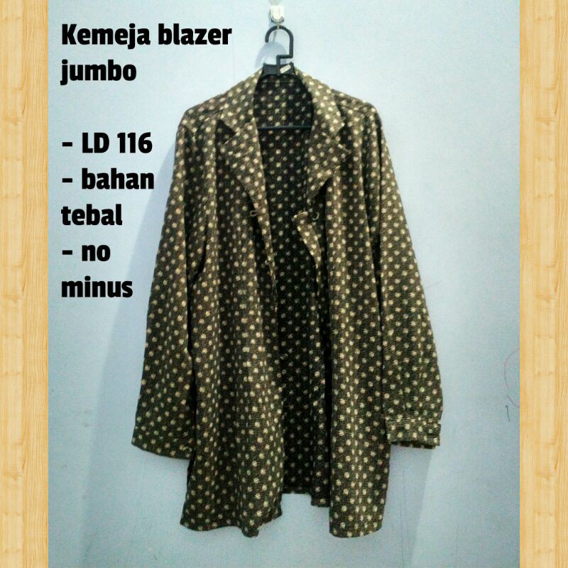 preloved kemeja jumbo preloved blazer jumbo wanita - preloved kemeja - preloved blazer - prelove pl