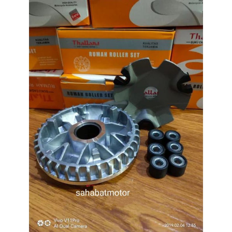 RUMAH ROLLER BEAT - RUMAH ROLLER ASSY BEAT - RUMAH ROLER BEAT KOMPLIT - RUMAH ROLLER KOMPLIT BEAT