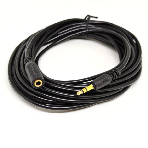 Kabel Extension Aux Audio 3.5mm 10M Audio Perpanjangan 10 Meter