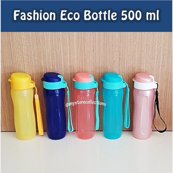 Fashion Eco Bottle 500 Ml Satuan (1 Pcs) Botol Minum Tupwr