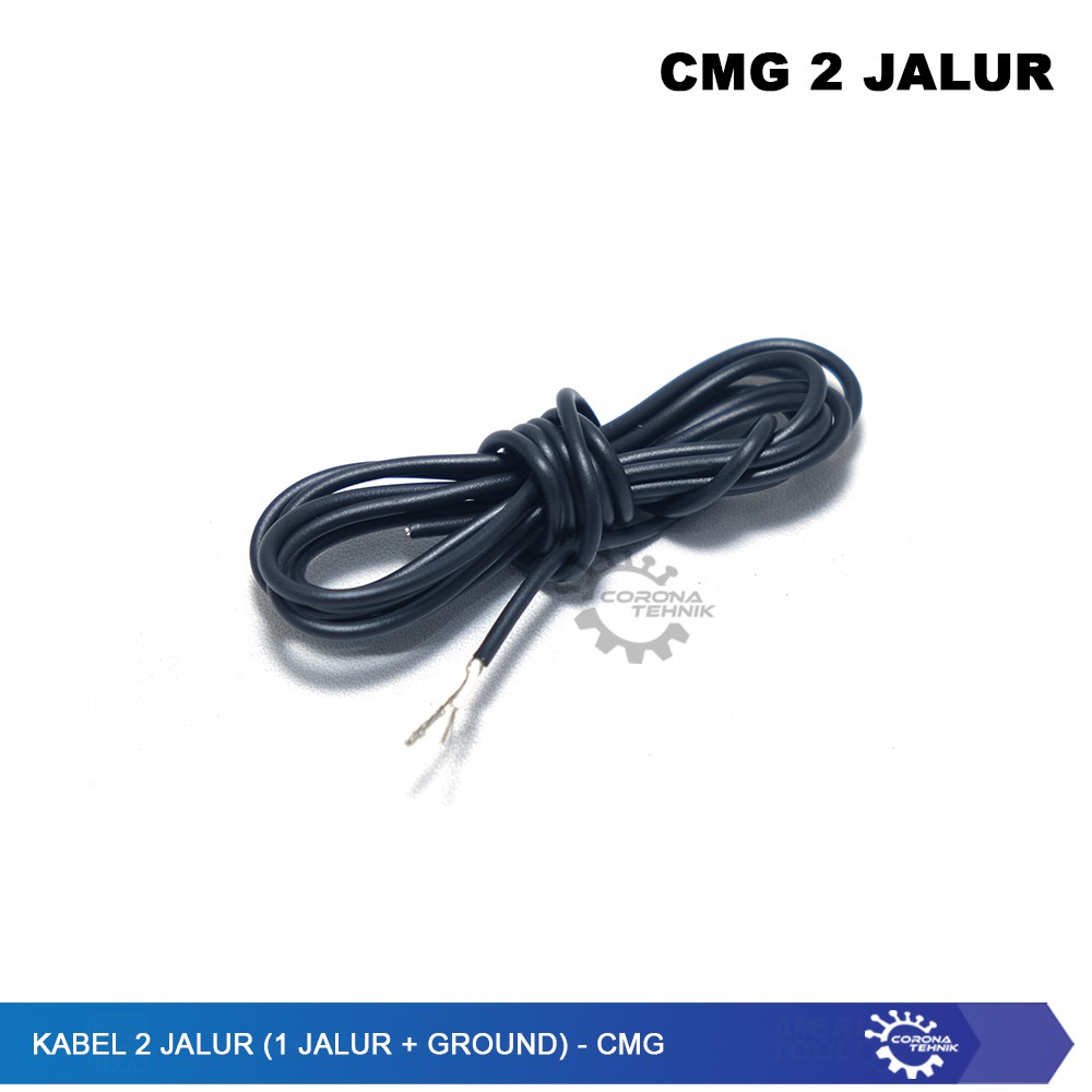 Kabel 2 Jalur (1 Jalur + Ground) CMG - Ecer 1 Meter