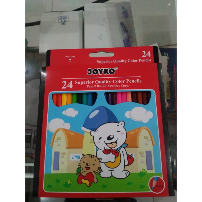 

Dijual Pensil Warna 24W Joyko Sale!!!