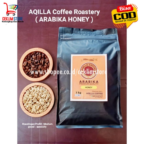 

Kopi Arabika Honey ,Gayo 1Kg