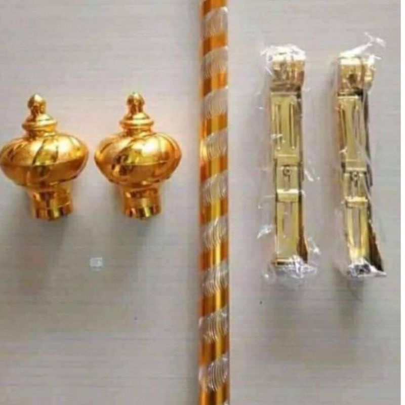 Gagang Gorden 1 Meter dan 50cm Batang Gorden 1 Meter Rolet Gorden 1 M
