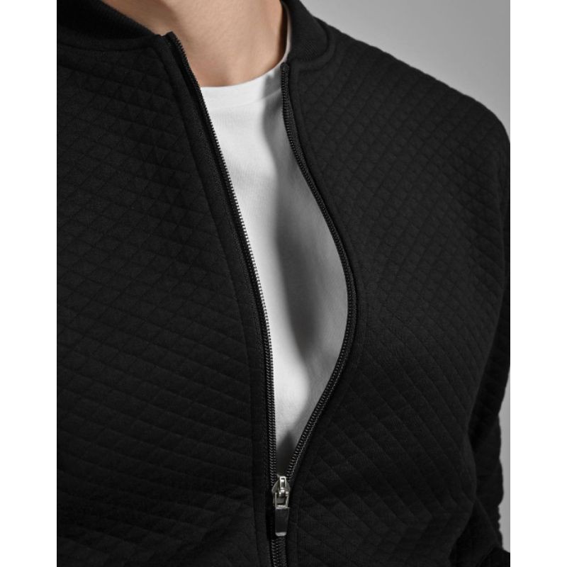 COMFY JACKET BLACK/BROWN by MALE.ID