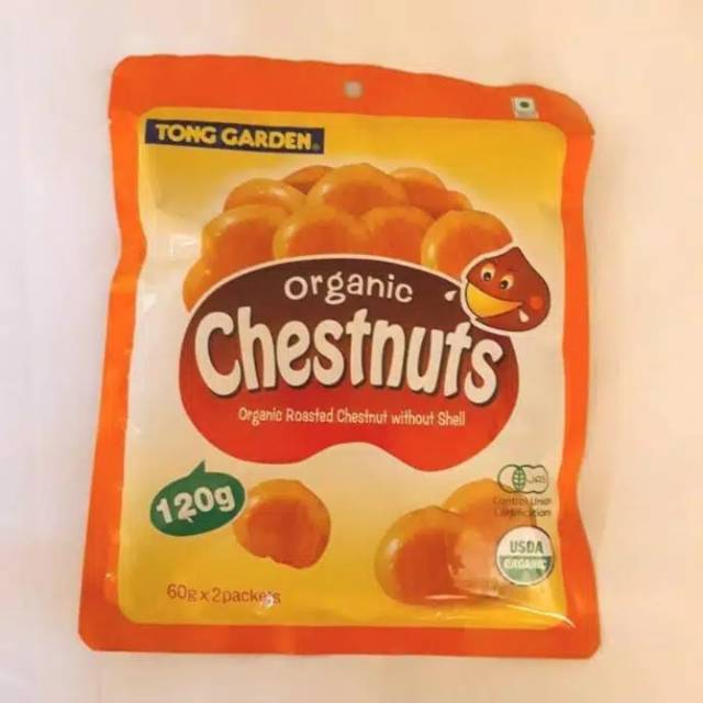 

tong garden organic chestnuts 120gr