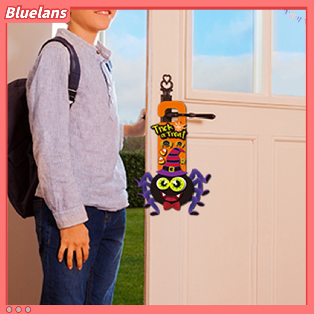 Stiker Dinding Decal Desain Kartun Halloween 3D Untuk Dekorasi Rumah