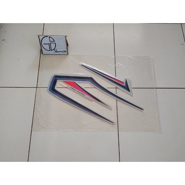 Striping Yamaha RX King 2001 2002 Silver
