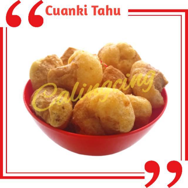 

CUANKI TAHU/BATAGOR KERING TAHU (1 BIJI)