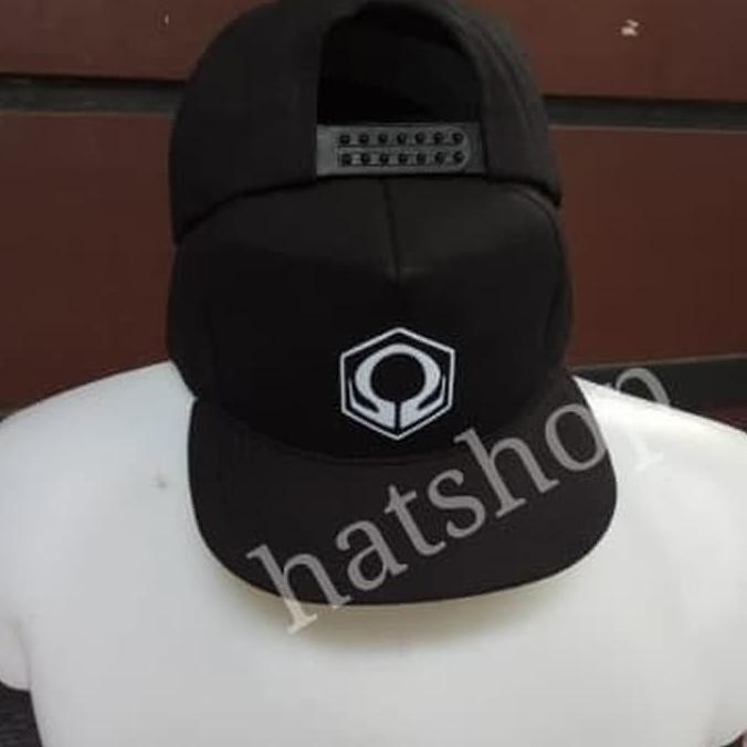 ♛ TERLARIS TOPI SNAPBACK♛ TOPI SNAPBACK HEXOMH HITAM - HATS 012 STOK TERBATAS