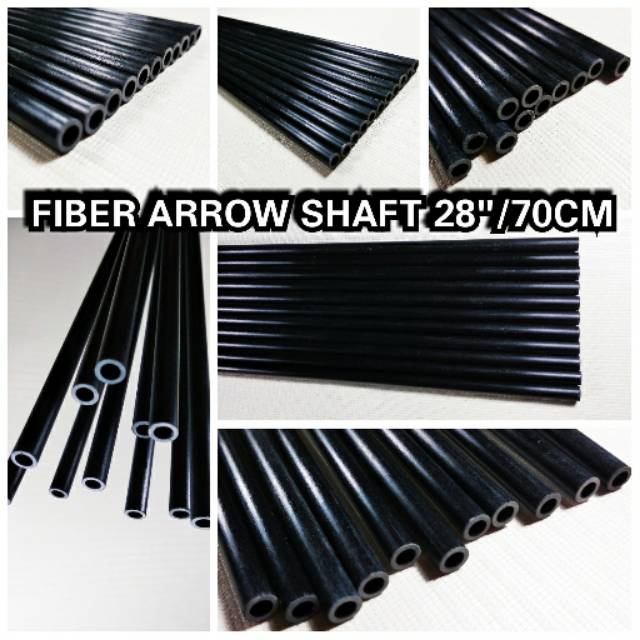 FIBER ARROW SHAFT - Arrow Fiberglass Shaft - Batang Arrow Fiber 70cm - Olahraga Panahan