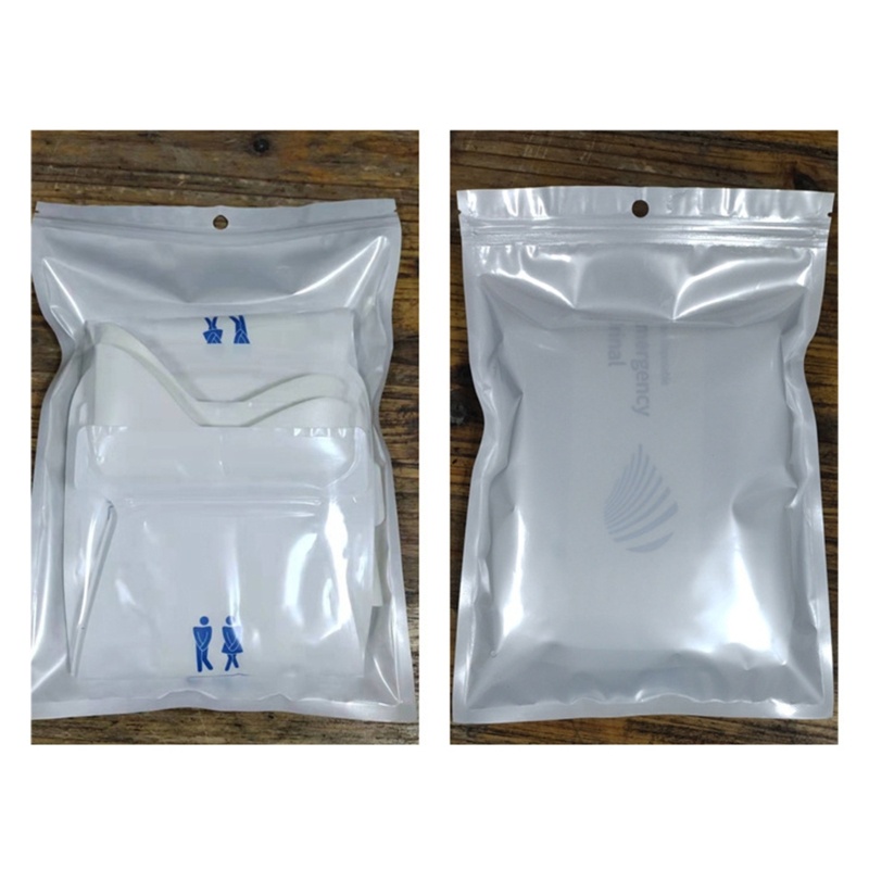 Zzz 4pcs Kantong Urin 700ml Sekali Pakai Untuk Travel