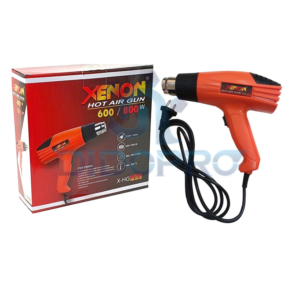 XENON HG800 MESIN HEAT GUN - HOT GUN - HOT AIR GUN ALAT PEMANAS STIKER