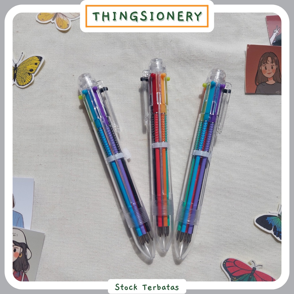 

THINGSIONERY | Pulpen 6 Warna