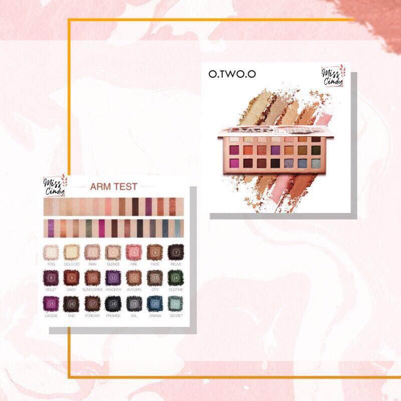 O.TWO.O Palet Eyeshadow Darling Isi 21 Warna Shimmer