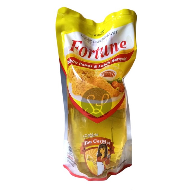 Minyak Goreng Fortune 1 Liter Kemasan Pouch Fortune 1L Minyak Goreng Sawit