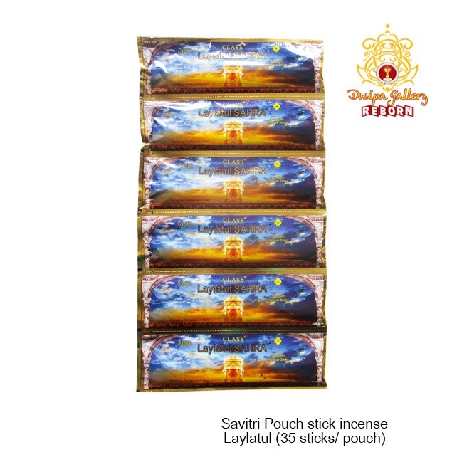 Dupa/Hio Wangi Harum India Savitri Pouch Stick Incense Laylatul