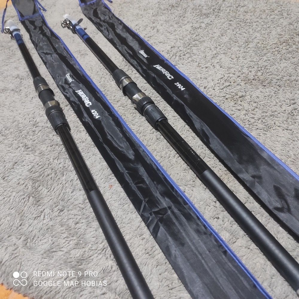 Joran Pancing Laut Carbon Ogawa Heroic surf 390. 420